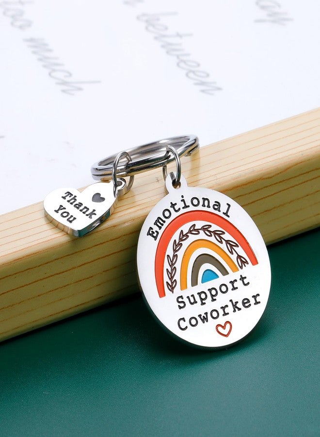 FOOZDEEVAAQ Coworker Leaving Gifts for Women Men Christmas Stocking Stuffers White Elephant Valentine Emotional Support Coworker Gifts Emotional Support Keychain Goodbye Farewell Employee Appreciation Dispatcher - Image 5